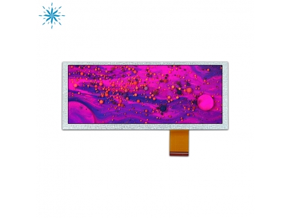 10.25寸條形液晶屏 1280×480 LVDS接口60pin 10.25英寸長條液晶模組